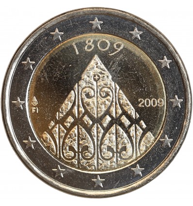 2 Euros Finlande 2009 - 200 ans Autonomie de Finlande