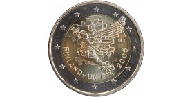 2 Euros Finlande 2005 - Adhésion à l'ONU