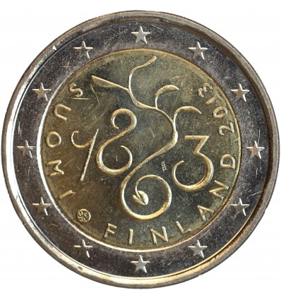 2 Euros Finlande 2013 - 150 ans du Parlement