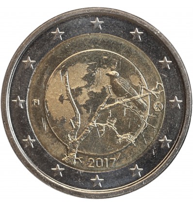 2 Euros Finlande 2017 - Nature Finlandaise