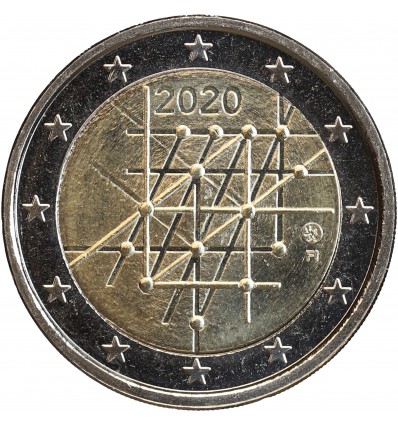 2 Euros Finlande 2020 - Université de Turku