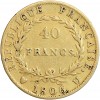 40 Francs Napoléon Ier Tête Nue Calendrier Grégorien