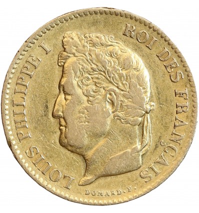 40 Francs Louis-Philippe Ier