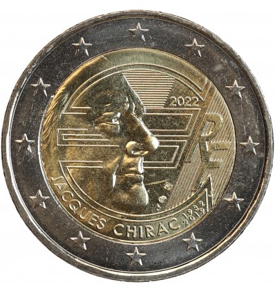 2 Euros France 2022 - Jacques Chirac