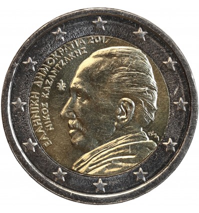 2 Euros Grèce 2017 - Nikos Kazantzakis