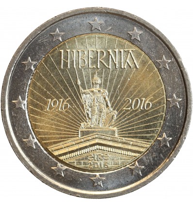 2 Euros Irlande 2016 - Statue de Hibernia