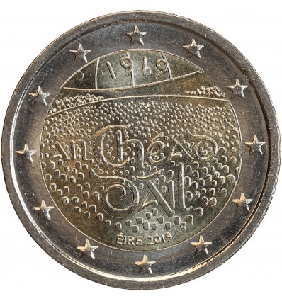Pièce de 2 euro commémorative de l'Irlande 2019 sur le thème du centenaire de la première assemblée du Parlement irlandais