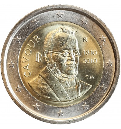 2 Euros Italie 2010 - Comte de Cavour