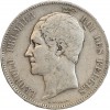 5 Francs Leopold Ier Tête Nue - Belgique Argent