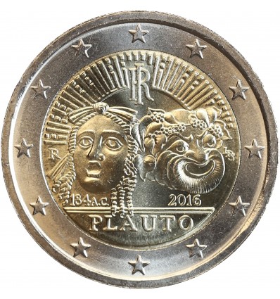 2 Euros Italie 2016 - Plauto