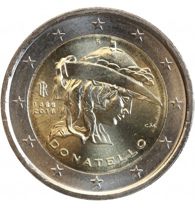 2 Euros Italie 2016 - Donatello