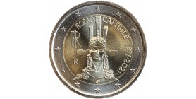 2 Euros Italie 2021 - Rome Capitale d'Italie
