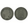 40 Centimos Isabelle II Espagne Argent