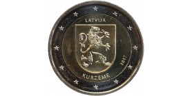 2 Euros Lettonie 2017 - Région de Kurzeme