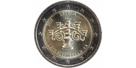 2 Euros Lettonie 2020 - Céramique