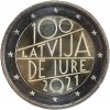 2 Euros Lettonie 2021 - 100 ans de Jure