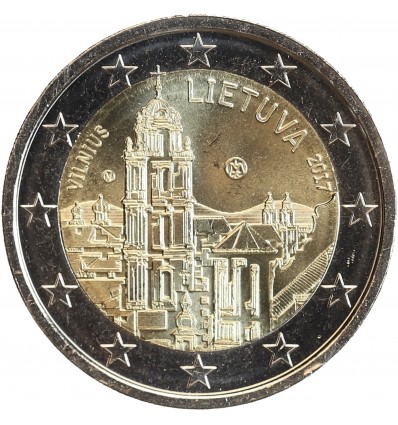 2 Euros Commémoratives Lituanie 2017 - Vilnius