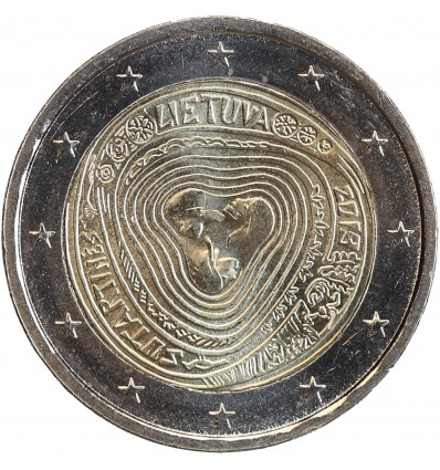 2 Euros Commémoratives Lituanie 2019