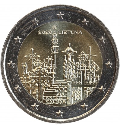 2 Euros Commémorative Lituanie 2020 - Colline des Croix