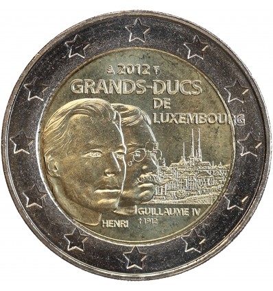 2 Euros Luxembourg 2012 - Guillaume IV