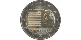 2 Euros Luxembourg 2013 - Hymne National
