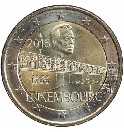 2 Euros Luxembourg 2016 - Pont Grande Duchesse Charlotte