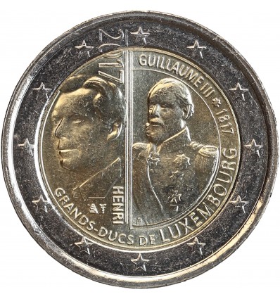 2 Euros Luxembourg 2017 - Grand Duc Guillaume III