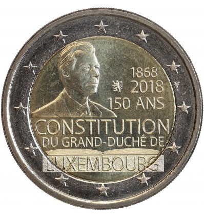 2 Euros Luxembourg 2018 - Constitution