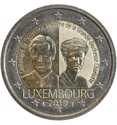 2 Euros Luxembourg 2019 - Grande-Duchesse Charlotte