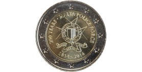 2 Euros Malte 2014 - Police