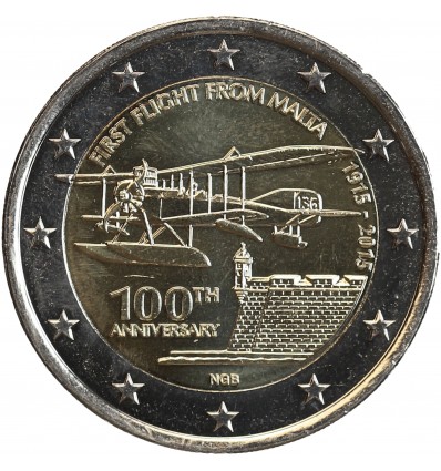 2 Euros Malte 2015 - 1er Vol