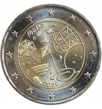 2 Euros Malte 2020 - Les Jeux des Enfants