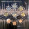 Série Euros de 8 pièces de la 1 cent à  la 2€ au millésime 2011 et la pièce de 2€ commémorative 2011