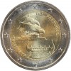 Pièce de 2 euros Portugal 2015 qui commémore le 500ème anniversaire du premier contact entre le Portugal et Timor