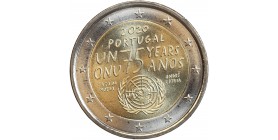 2 Euros Portugal 2020 - 75 ans ONU