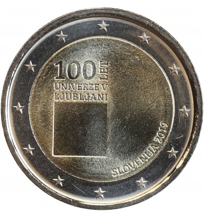 2 Euros Slovénie 2019 - Université de Ljubljana