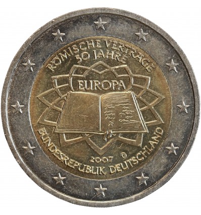 2 Euros Allemagne 2007 - Traité de Rome