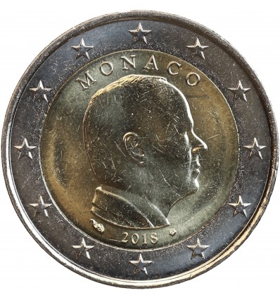 2 Euros Monaco 2018 - Prince Albert II