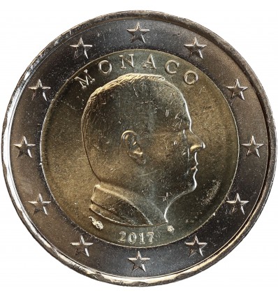 2 Euros Monaco 2017 - Prince Albert II