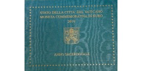 2 Euros Vatican 2010 - Année des Prêtres