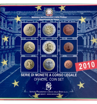 Série B.U. Italie 2010 - 9 Pièces