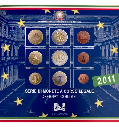 Série B.U. Italie 2011 - 9 Pièces
