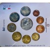 Série B.U. Italie 2017 10 Pièces - Traité de Rome