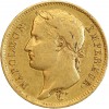 40 Francs Napoléon Ier Tête Laurée Revers Empire