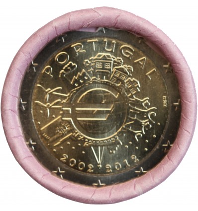 Rouleau 2€ Portugal 2012 - 10ème Anniversaire de l'Euro