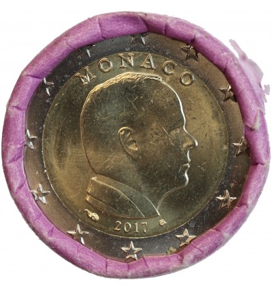 Rouleau 2€ Monaco 2017 - Prince Albert II