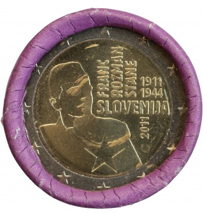 Rouleau 2€ Slovénie 2011 - Franc Rozman