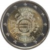 2 Euros Espagne 2012 - 10ème Anniversaire de l'Euro