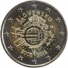 2 Euros Slovaquie 2012 - 10ème Anniversaire de l'Euro