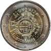 2 Euros Slovénie 2012 - 10ème Anniversaire de l'Euro